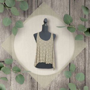 Nordstrom Painted Threads High Low Tank Top